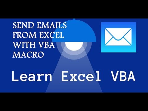 VBA Macro Code To Send Email From Excel