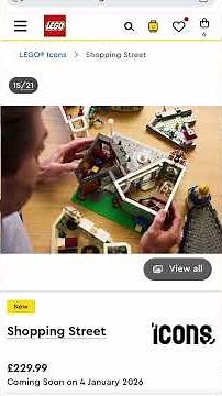 LEGO 11371 Shopping Street (2026 Modular REVEALED)