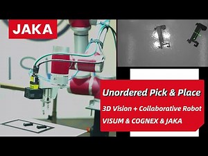 Unordered Pick & Place with 3D Vision | Collaboration with VISUM and COGNEX