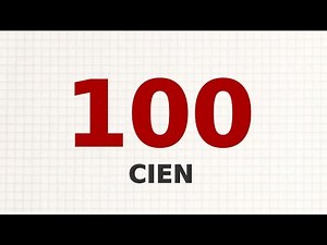 LEARN EASY SPANISH. The numbers from 30 to 100.