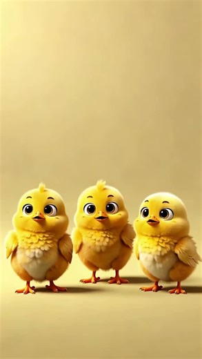 Adorable Baby Chicks in Animation