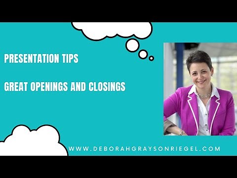 Great Openings and Closings