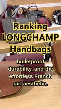 👜 RANKING Longchamp Bags From WORST To BEST! 🛑🏆 (Honest Review) PART 1 🤫✨ #longchamps
