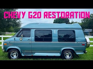 Restoring my 1995 Chevy G20 conversion vans exterior: full paint correction and ceramic coating