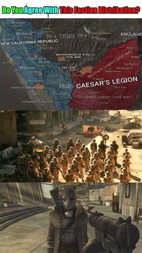 Do You Agree With This Faction Distribution? #Fallout #FalloutTVShow