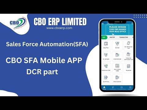 SFA Module| MR Reporting Software| ERP software| Sales Force Automation| erp tutorial for beginners