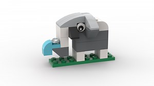 LEGO MOC-66072 10696 Elephant (Classic 2021)