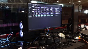 Download Computer screen displaying multiple files