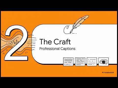 Mastering the Art of Professional Subtitles and Captions(SRT)