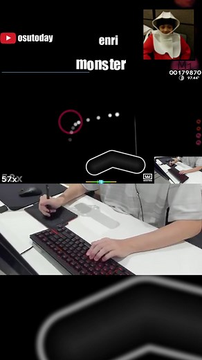 monster | enri #enri #osu #osugame #osutoday #osuclips