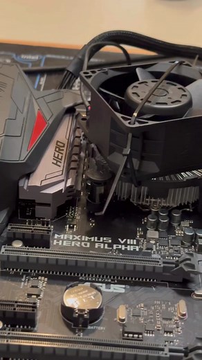 10K RPM Intel Stock Cooler Upgrade