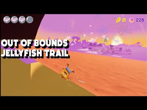 SpongeBob SquarePants The Cosmic Shake Glitch | Map Glitch | Out of Bounds | Jellyfish Trail Glitch