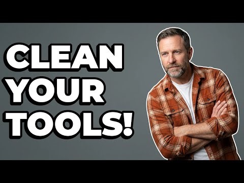 What Should I Use to Clean Tools Before Storage?