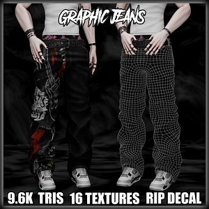 Graphic Jeans