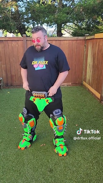 The Nerf Doom Guy MK5 Armor is ready for Jareds Epic Blaster Battle #blasterbattle #doomguy #doomcosplay #cosplay