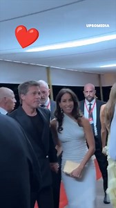 1.1M views · 7.5K reactions | Diferența de vârstă de 26 de ani dintre Brad Pitt și Ines de Ramon stârnește comentarii în timp ce cuplul își face debutul la Festivalul de Film de la Veneția... | Celebrități | Facebook