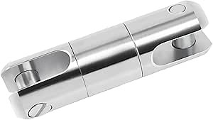5 Ton Cable Pulling Swivel for Electricity Construction, Wire Bearing Breakaway Swivel - 1 Pack
