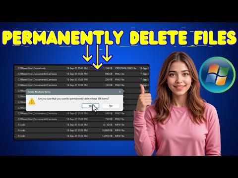 How To Permanently Trash Files On Windows 11 | Complete Data Removal (2025)