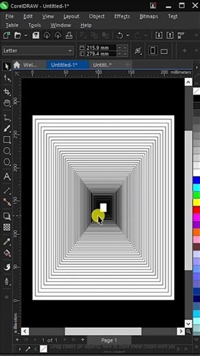 Easy Create 3D Design in coreldraw!