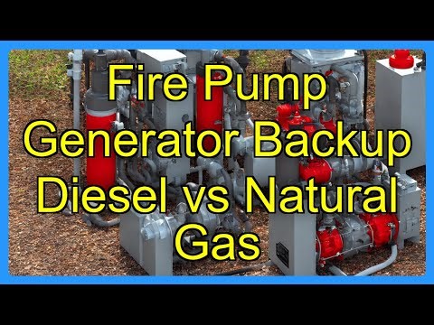 Fire Pump Generator Backup Diesel vs Natural Gas