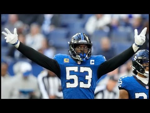 Indianapolis Colts - Darius Leonard retiring - burned brightly & briefly! Raiders WEAK up front!