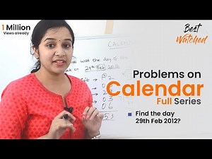 Formulas: Calendars Video Lecture | CSAT Preparation - UPSC