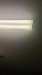 Loud buzzing fluorescent tube (turn up your volume)