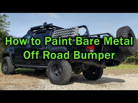 How To Paint a Bare Steel Bumper