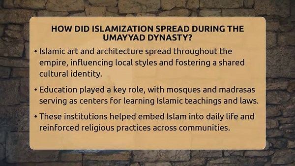 How Did Islamization Spread During The Umayyad Dynasty? - Middle East Explorers