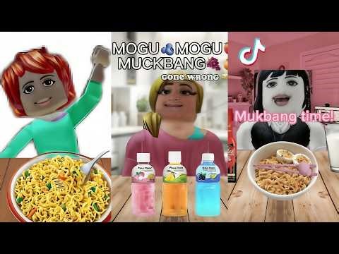 Mukbang Roblox TikTok Compilation 🍜 ASMR Eating Sounds & Funny Moments #39