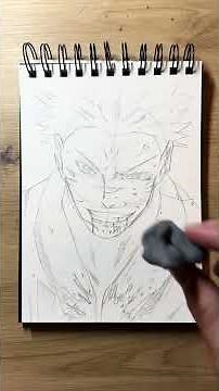 Sukuna Drawing Tutorial | Easy Anime Drawing for Beginners.#shorts l