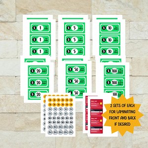 Printable Kids Pretend Play Money Printable Fake Prop Money - Etsy UK
