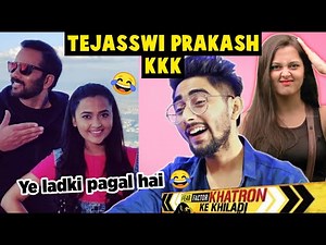 Tejasswi Prakash Comedy in Khatron Ke Khiladi - KKK10 Chanpreet Chahal