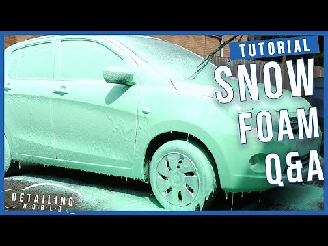 What Is Snow Foam, Why Use It & How To Apply It