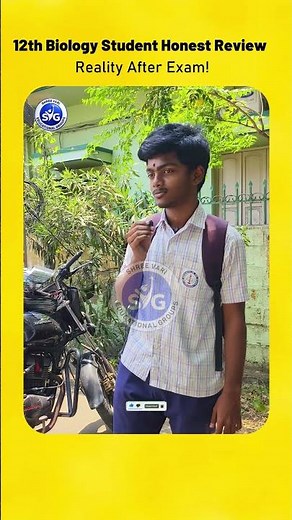 🔥 12th Biology Student Review 🧬 | Honest Feedback 💯 | Must Watch Before Exams!