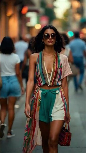 Brazilian Street Style in Motion 🇧🇷 | Rio Fashion Walk #fashion #outfit #beauty
