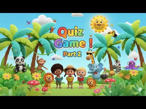Educational Quiz for Kids | Learn With Fun Questions (English), Fun Quiz Game for Kids