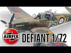 Airfix Defiant 1/72 full paint & weathering tutorial #RAF #ww2 #scalemodel #Airfix