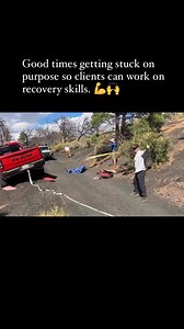 1.9K views · 55 reactions | One of the funnest parts of the job is getting stuck on purpose so students can practice recovery skills. #4wdtraining #offroadrecovery | Barlow Adventures | Facebook