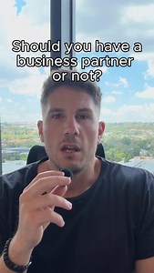 What’s better, building a business yourself, or building with a partner? This is different for everyone, as it depends on your personality, and your partner. But here are the pro’s and cons. What’s better for stress? If it’s just you, all the problems are mainly yours to solve. With the right partner, you stress less cause you have someone who’s helping you. Who grows faster? If it’s just you, you’re limited by your own time and energy. Two people can do more, meaning you can move twice as fast.