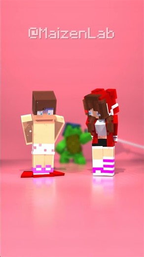 Mikey's real ninja style😈 JJ And JJ Sister...😳 - Maizen Minecraft Animations #shorts #minecraft