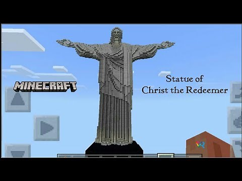 Christ✝️The Redeemer Statue in Minecraft