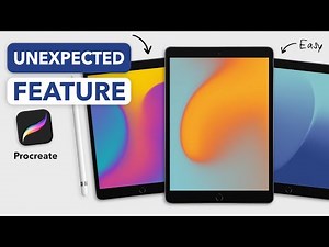 Use this tool make awesome gradients in Procreate: super easy! (2022)