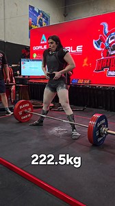 Emma Hall deadlifts 222.5kg | ProRaw Powerlifting