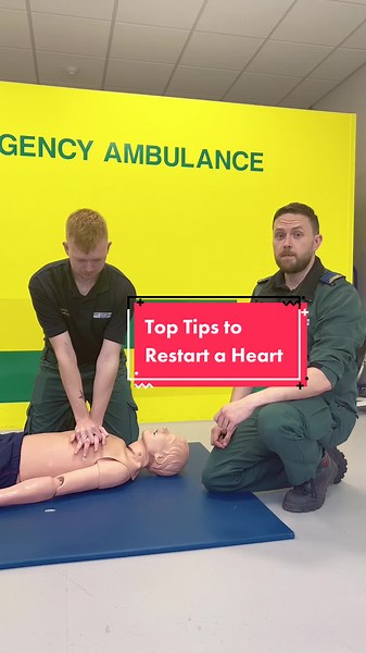 Sunday is #restartsheart day and our Student #paramedics are giving their top tips when restarting a heart. #stayinalive #students #ljmu #toptips #learnwithtiktok