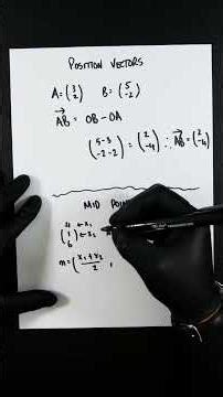 How to Find the Midpoint Between Two Vectors