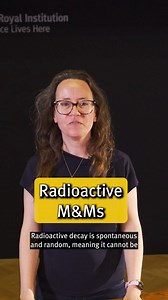 60K views · 1K reactions | Radioactive decay is key to understanding much of the world around us, from medicine dosing to dating archaeological findings ☢️ Eleanor from our Masterclasses team explains this with our favourite medium: chocolate! | Royal Institution of Great Britain | Facebook