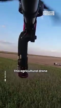 39K views · 433 reactions | This agricultural drone easily sprays the land and spreads the seeds to fertilize lands. | Interesting Engineering | Facebook