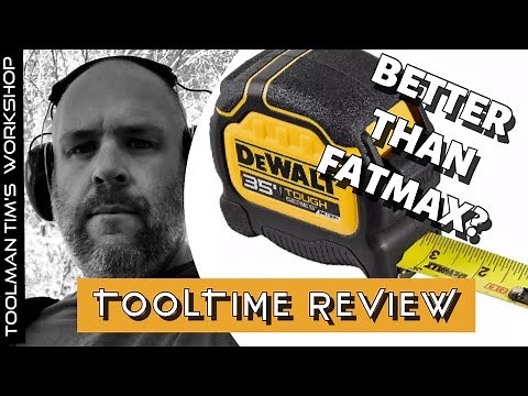 DEWALT TOUGH SERIES TAPE MEASURE - Better Than Stanley Fatmax?? (Review DWHT36935S)
