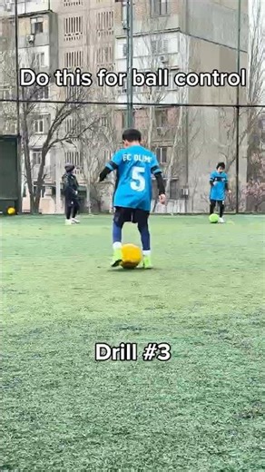Ball Control for kids - Lesson #3 (Do This Every Day) #soccer # football #footballtraining #kids